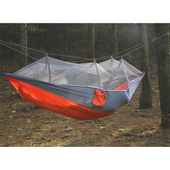 300kg Portable Double Camping Hammock Parachute Fabric