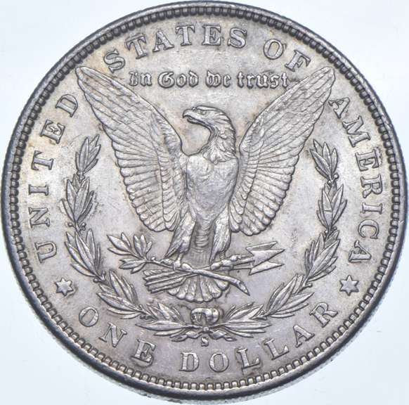 1890-S Morgan Silver Dollar