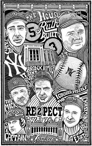 Ben G. Hand Signed, N.Y. Yankees