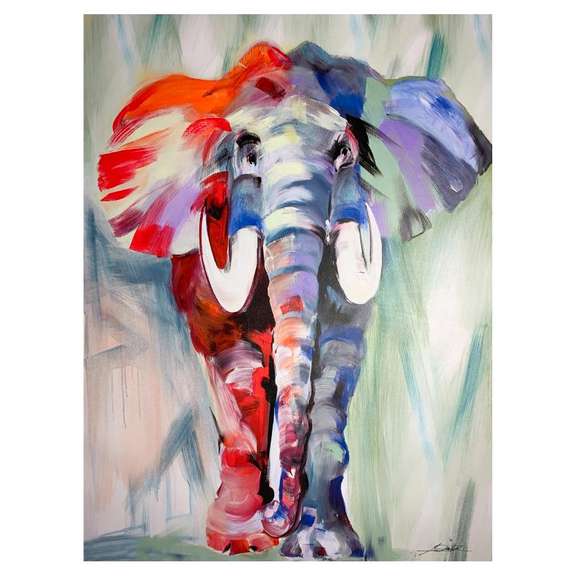 Coloured wildlife
