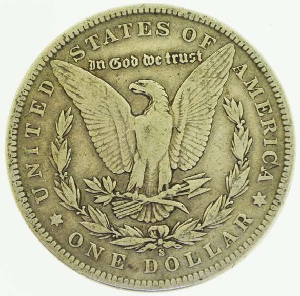 1898-S Morgan Silver Dollar $1 US Coin