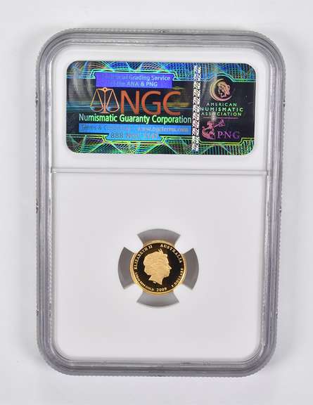 PF70 UCAM 2009-P Australia $5 Gold 1994 Kookaburra NGC