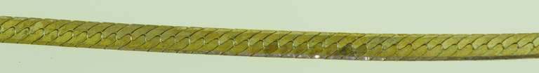 Italian Milor Sterling Silver 5mm Herringbone Chain