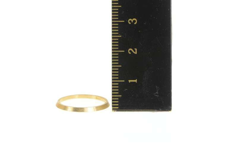 14K Yellow Gold 1.3mm Vintage NOS 1950's Stackable Band Ring