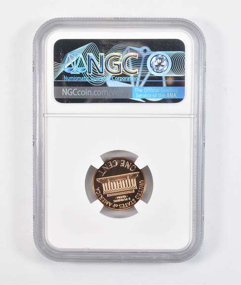 MS64 RD CAM 1962 Lincoln Memorial Cent - Graded NGC