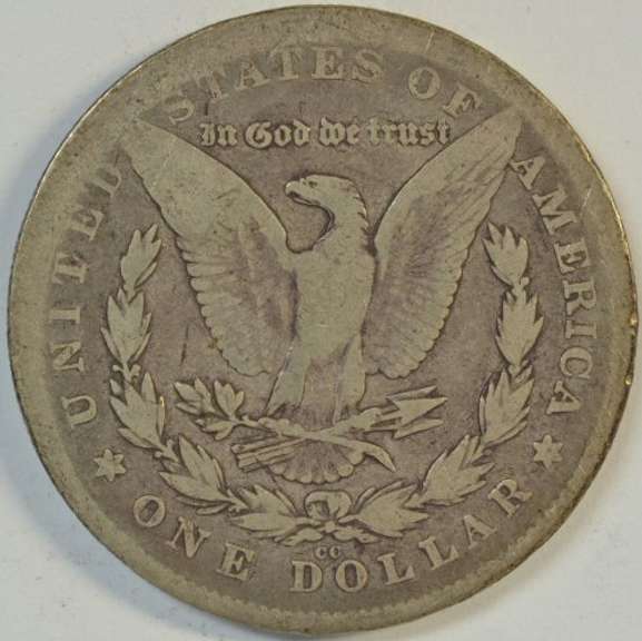 Scarce and nice 1880-CC Morgan Silver Dollar (Rev of 1878). Key date