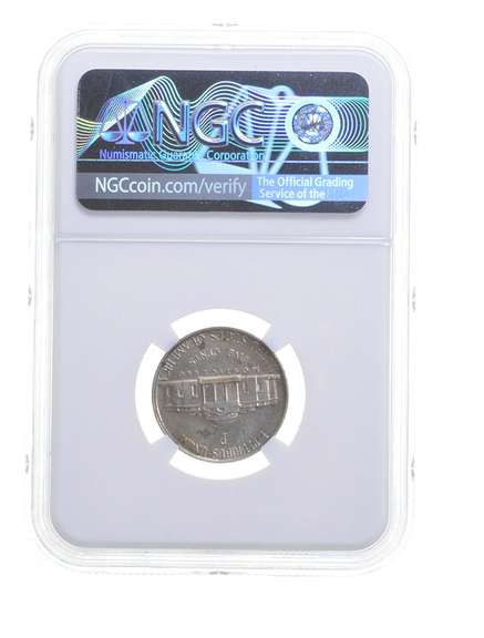PF65 1942-P Jefferson Nickel - Silver - Graded NGC