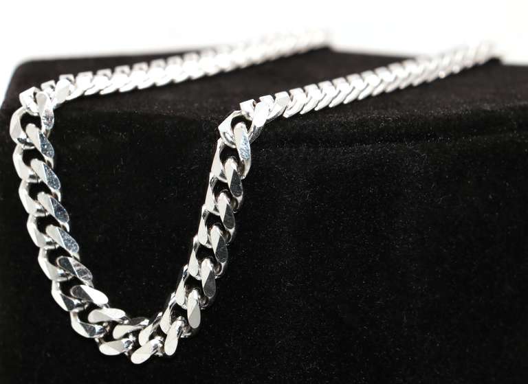 New Stainless Steel Curb Chain Necklace