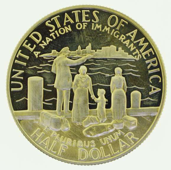 1986-S A nation of Immigrants Half Dollar