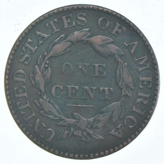 1827 Matron Head Large Cent - N.5