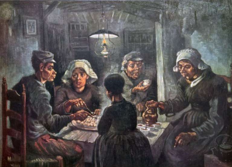 Vincent Van Gogh, The Potato-Eaters