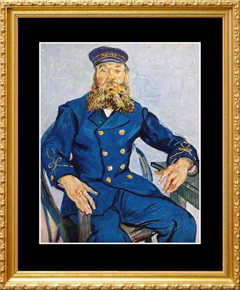 Vincent Van Gogh, The Postman Roulin