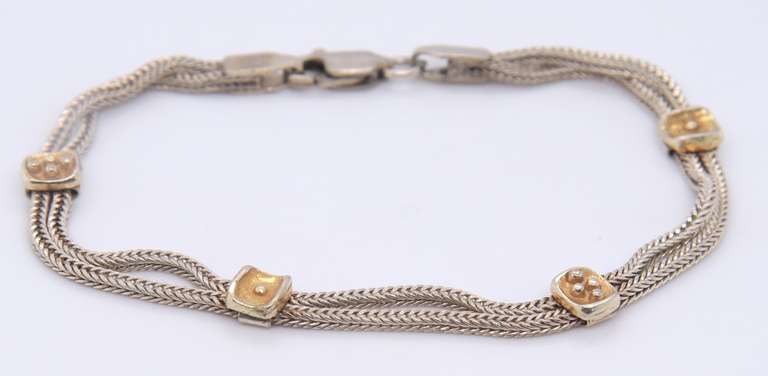 Vintage Sterling Silver Bracelet