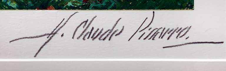 Hugues Claude Pissarro Limited Edition Engraving 105/435