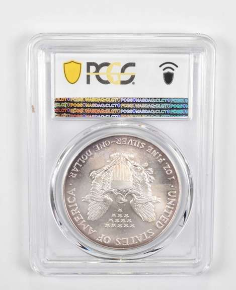 MS67 2004 American Silver Eagle - Graded PCGS