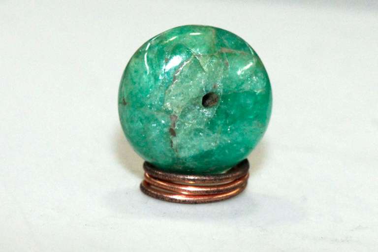 Natural Emerald Bead