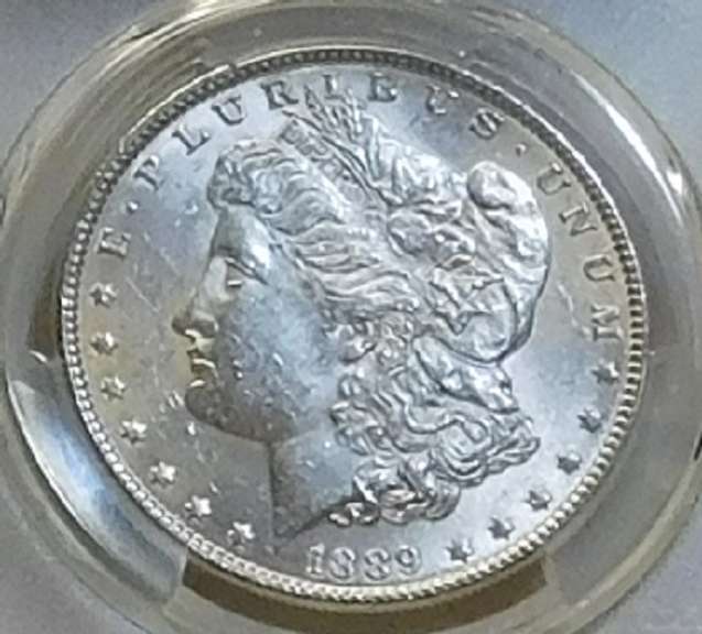 1889 Morgan Dol PCGS MS-62