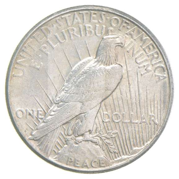 1924-S Peace Silver Dollar