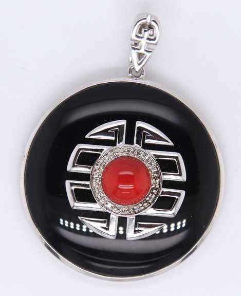 925 Sterling Silver Gemstone Pendant