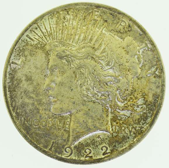 1922 Peace Silver Dollar $1 US Coin