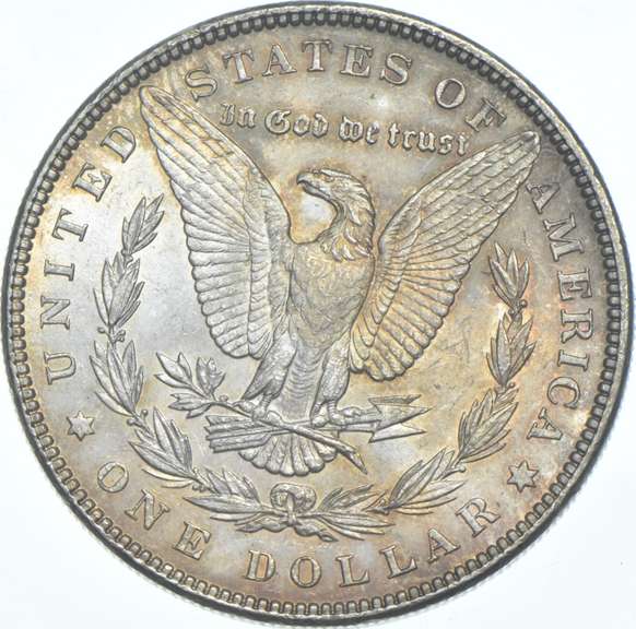 1883 Morgan Silver Dollar - Toned