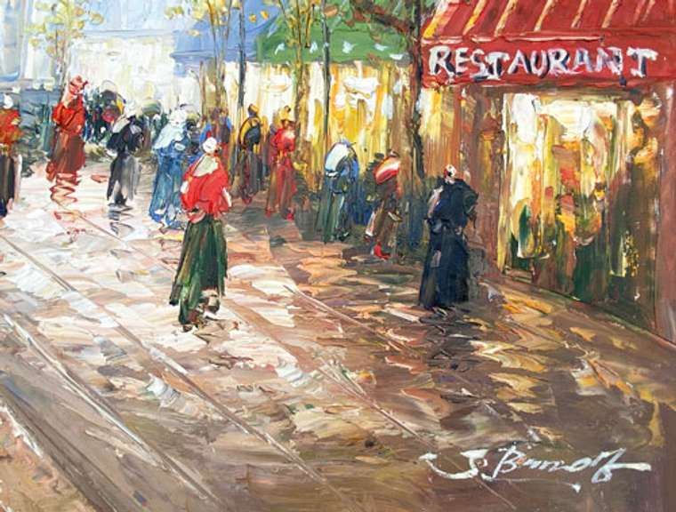 Beautiful  HAND PAINTED OIL PAINTING ON CANVAS