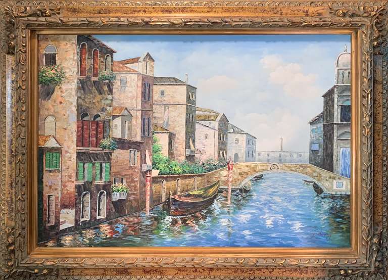 M. Harding Oriignal Oil on Canvas