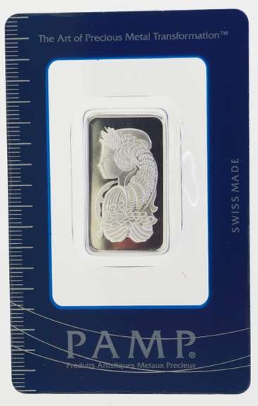 Pamp Suisse Lady Fortuna 10 Gram .999 Swiss Fine Silver Bar