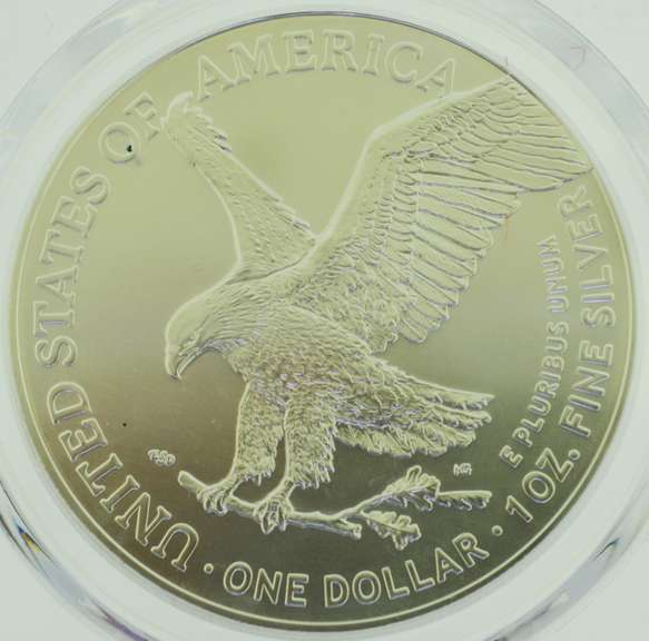2021 Silver Dollar Eagle Type 2 PCGS MS70 First Strike