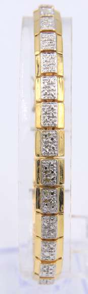 Sterling Silver Cubic Zirconia Bracelet
