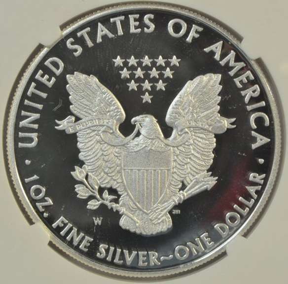 Flawless 2011-W PRF $1 Silver Eagle. NGC PF70 ULTRA CAMEO ER