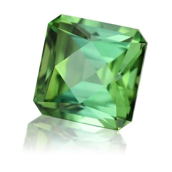 3MM TOURMALINE SQUARE LOOSE GEMSTONE