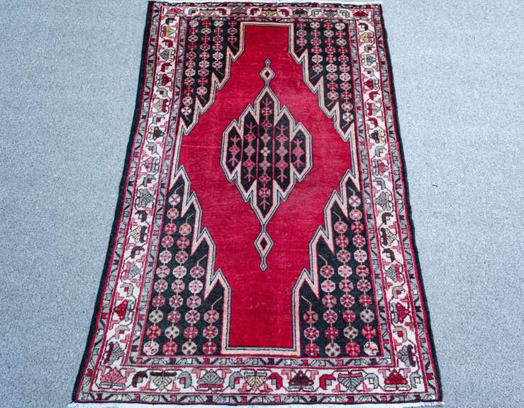 Semi Antique Persian Hamadan 4.0x6.0
