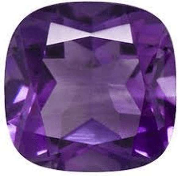 4MM CUSHION ANETHYST LOOSE GEMSTONE