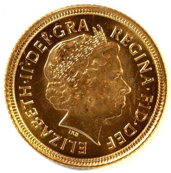 Superb Gem Prooflike Year 2000 British Gold Half Sovereign