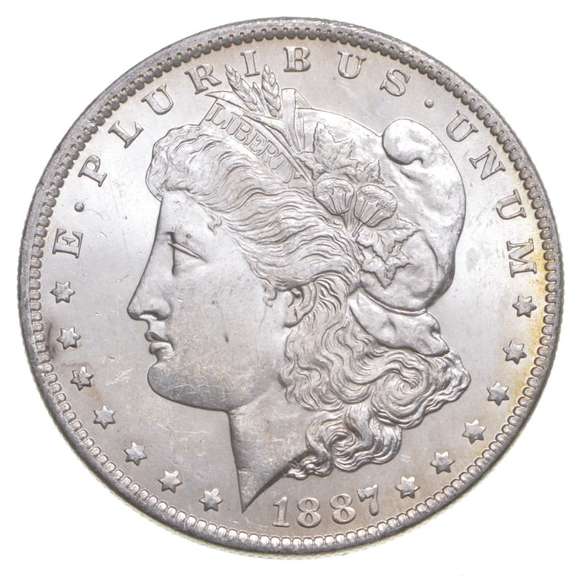 1887-O Morgan Silver Dollar