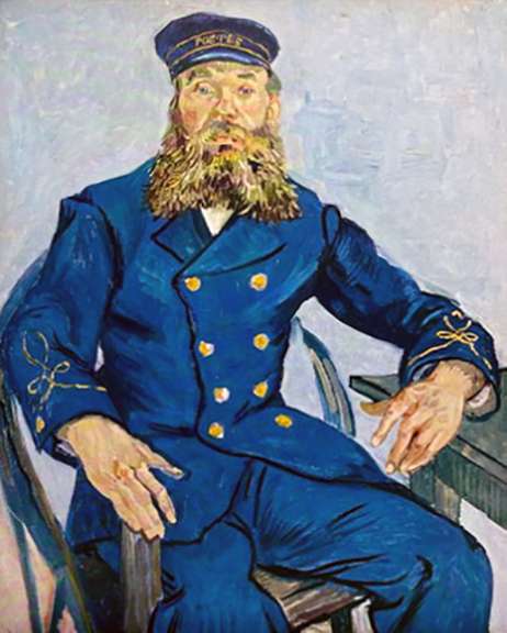 Vincent Van Gogh, The Postman Roulin
