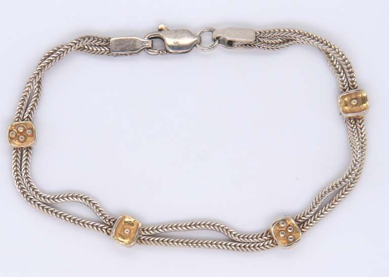 Vintage Sterling Silver Bracelet