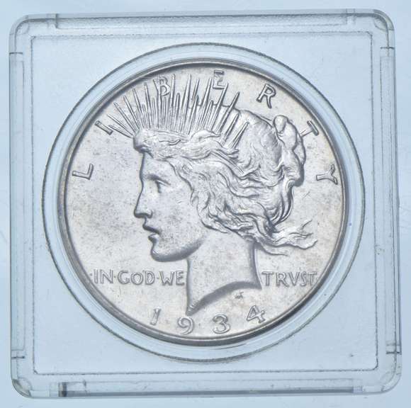 1934-D Peace Silver Dollar
