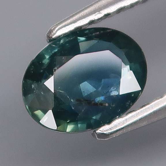 Heated only! Australian! .79ct blue green Sapphire