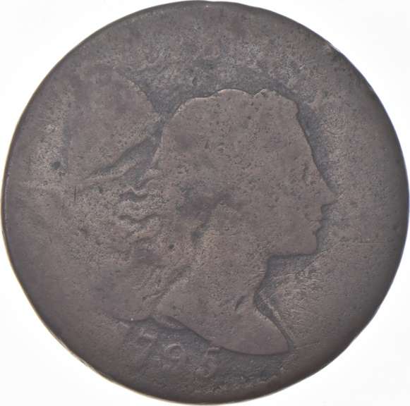 1795 Flowing Hair Large Cent - S.78 - PE
