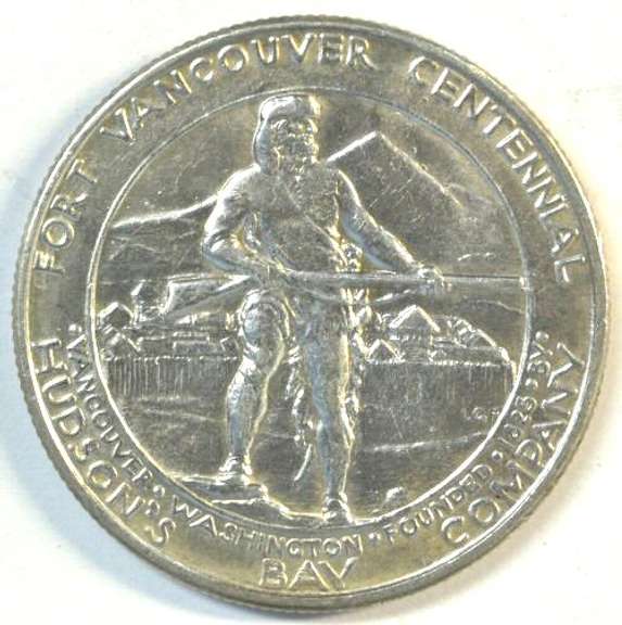 Virtual Gem BU 1925 Vancouver Commemorative Half Dollar