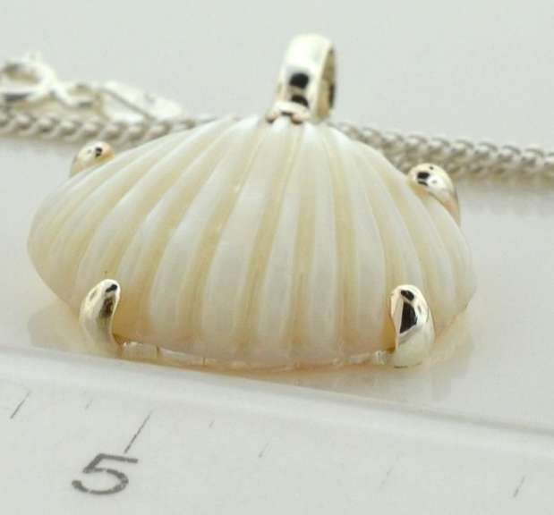 Sterling Silver Seashell Necklace