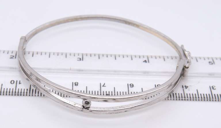Vintage Sterling Silver Bangle