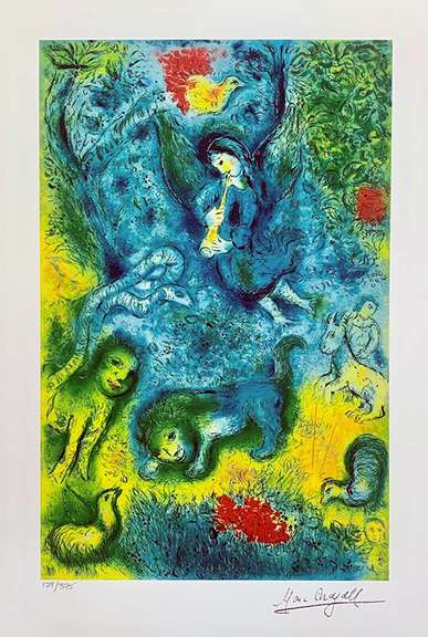 Marc Chagall, MAGIC FLUTE