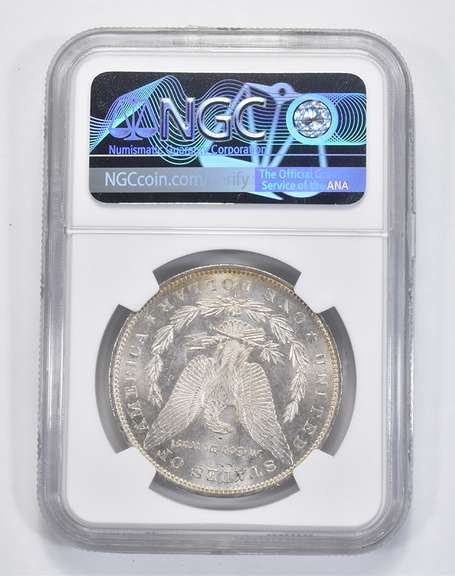 MS64+ 1883-O Morgan Silver Dollar - Graded NGC
