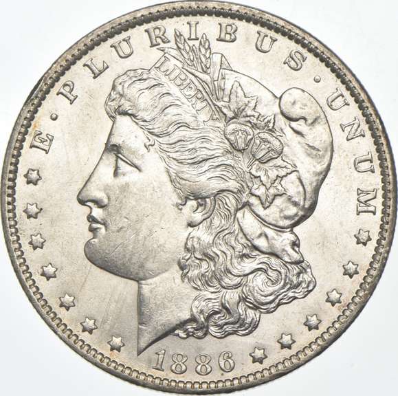 1886-O Morgan Silver Dollar
