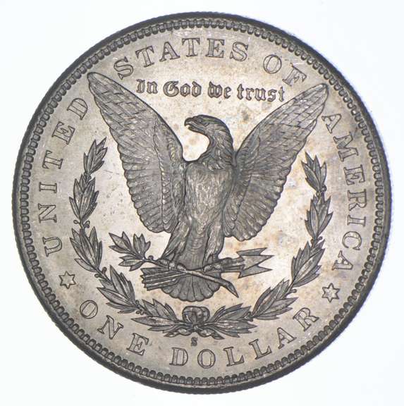 1897-S Morgan Silver Dollar