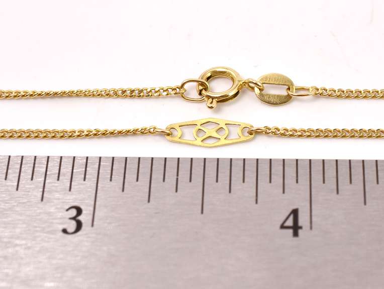 Gorgeous By The Yard Chain Necklace in 14K Yellow Gold