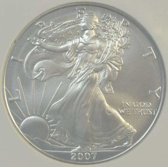 Perfect NGC MS70 graded 2007-W Early Releases $1. NGC MS70